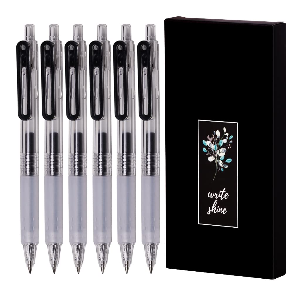 Obe Wiseus Ultra Fine Point Pens 0.38 Smooth Writing Retractable Pens For Journaling Planner,Note Tacking,0.38Mm Tip,Quick Dry B